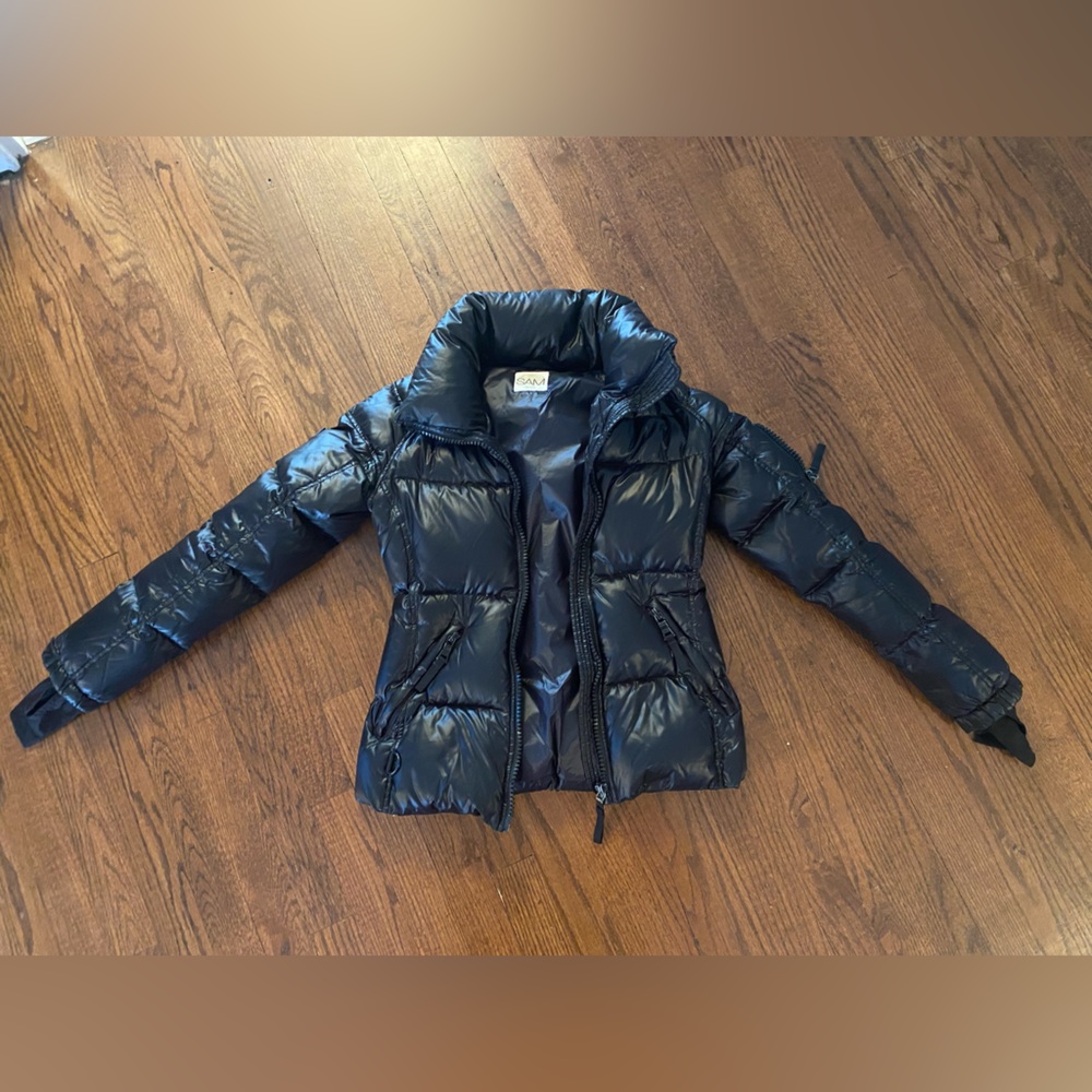 BLACK winter puffer SAM jacket